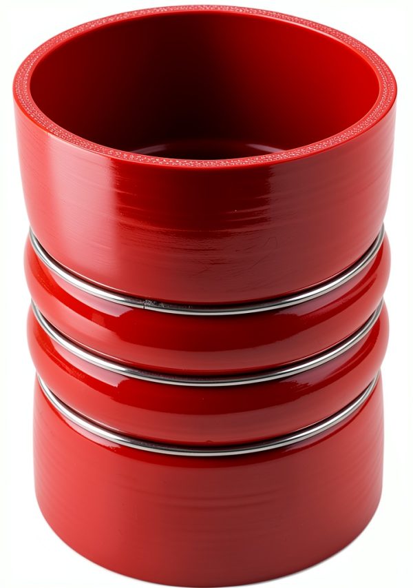 Red ASYXPCRH Inch Turbocharger Hose Clamp-4
