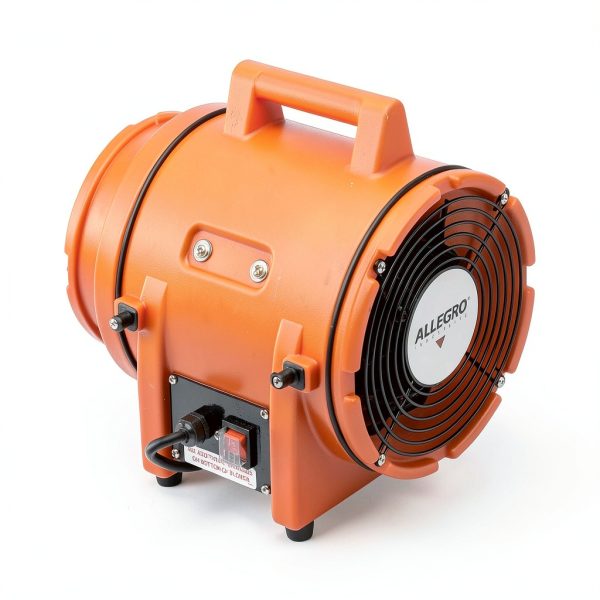 Allegro Industries 9533 Compaxial Blower 8in AC 1/3 HP UV‑Resistant-0